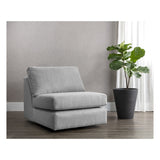 Cascade Swivel Armless Chair