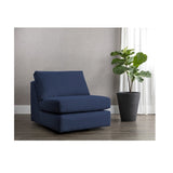 Cascade Swivel Armless Chair