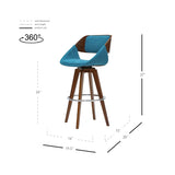 Cyprus KD Fabric Counter Stool