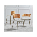 Leshia   Bamboo Dining Side Chair - set of 2