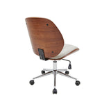 Shaun KD PU Bamboo Office Chair - Fabric