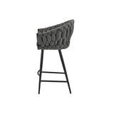 Fabian Fabric Counter Stool