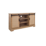 Newman  Rattan TV Stand