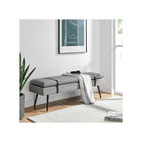 Zuney KD Fabric Bench