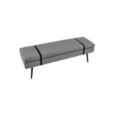 Zuney KD Fabric Bench