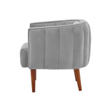 Cruz KD Fabric Accent Arm Chair