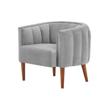 Cruz KD Fabric Accent Arm Chair