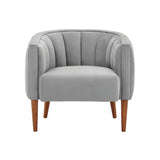 Cruz KD Fabric Accent Arm Chair