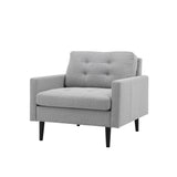 Ritchie KD Fabric Accent Arm Chair,