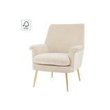 Kaylee KD Fabric Accent Arm Chair