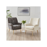 Kaylee KD Fabric Accent Arm Chair