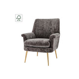 Kaylee KD Fabric Accent Arm Chair