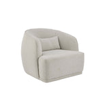 Steward Fabric Swivel Accent Chair