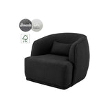 Steward Fabric Swivel Accent Chair