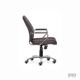 Zuo Enterprise Low Back Office Chair