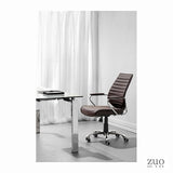 Zuo Enterprise Low Back Office Chair