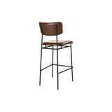 Moe's Sailor Bar Stool - Leather