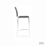 Zuo Criss Cross Counter Chair  - Set of 2