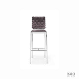 Zuo Criss Cross Bar Chair - Set of 2