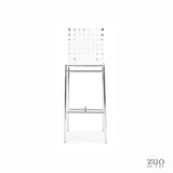 Zuo Criss Cross Bar Chair - Set of 2