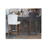 Albie Tufted Counter Stool  - Set of 2