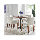 Albie KD Fabric Dining Side Chair - Set of 2