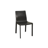 Gervin Recycled Leather Dining Chair - Set of 2