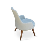 Sohoconcept Dervish Wood High Back Chair