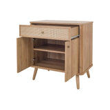 Thelma KD Rattan Small Cabinet