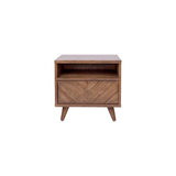 Piero Chevron Nightstand - set of 2