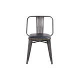 Brian PU Metal Side Chair - Set of 4