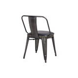 Brian PU Metal Side Chair - Set of 4