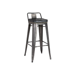 Metropolis Low Back Counter Stool 