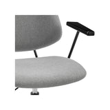 Noah KD Fabric Swivel Office Arm Chair