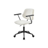 Noah KD Fabric Swivel Office Arm Chair