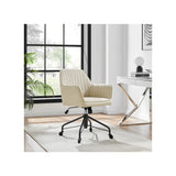 Thompson KD Fabric Swivel Office Arm Chair