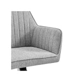 Thompson KD Fabric Swivel Office Arm Chair