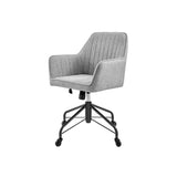 Thompson KD Fabric Swivel Office Arm Chair