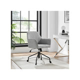 Thompson KD Fabric Swivel Office Arm Chair