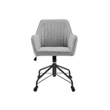 Thompson KD Fabric Swivel Office Arm Chair