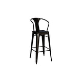 Metropolis Metal Counter Stool - Set of 4