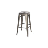 Metropolis Metal Backless Counter Stool - Set of 4