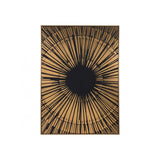 Gold Sunburst Canvas