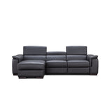 J&M Furniture Allegra Premium Leather Sectional