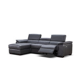 J&M Furniture Allegra Premium Leather Sectional