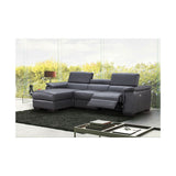 J&M Furniture Allegra Premium Leather Sectional