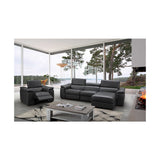 J&M Furniture Allegra Premium Leather Sectional