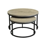 Moe's Drey Round  Nesting Coffee Table