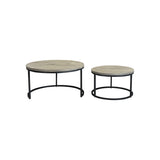 Moe's Drey Round  Nesting Coffee Table