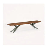 Rustic Modern Capri Bench